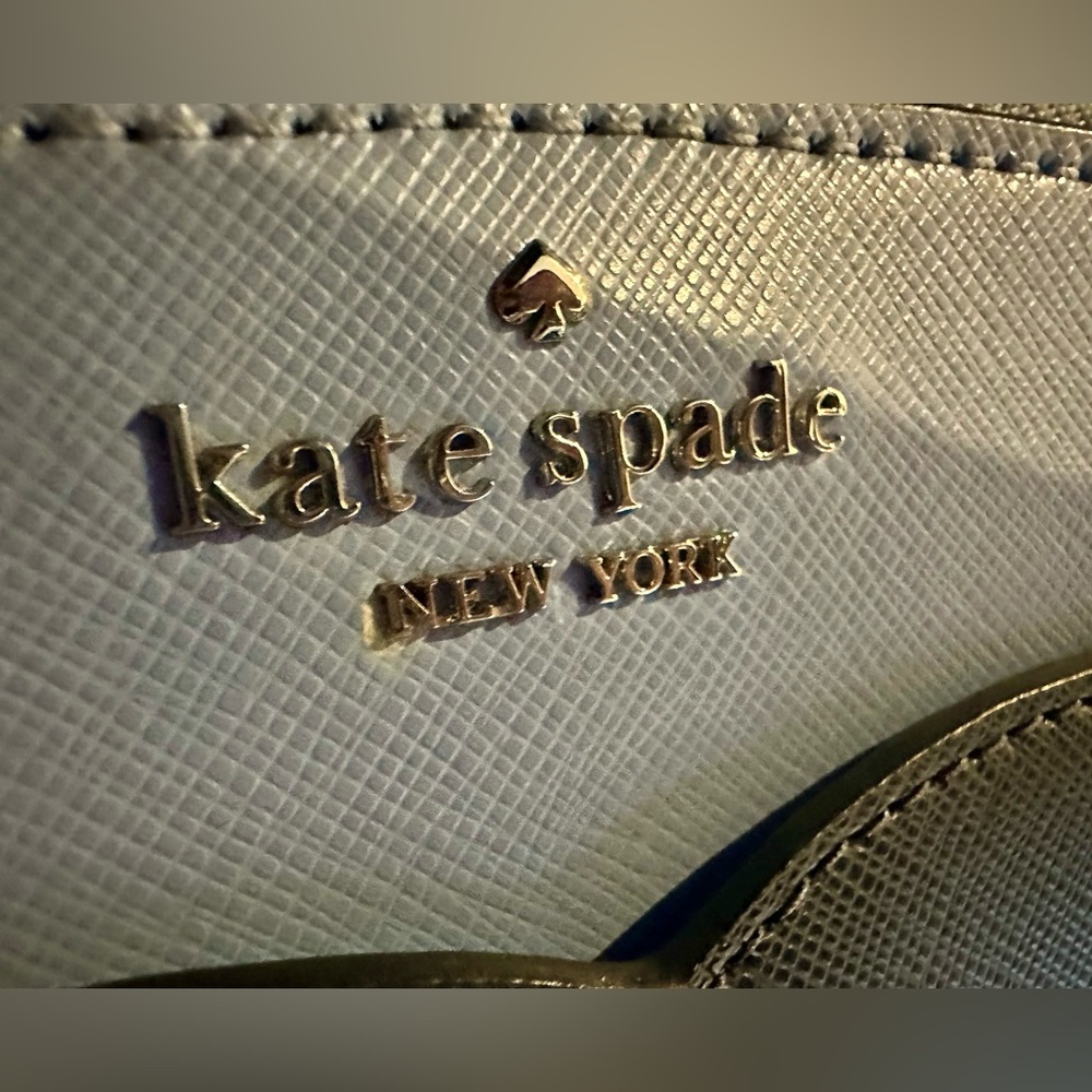 Kate Spade Two-Tone Crossbody – Classic Navy & Powder Blue - Picture 4 of 17